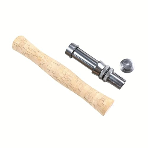 EpheyFIF Juego de empuñaduras de corcho para caña de pescar con mosca y asiento de carrete de 170 mm/180 mm, herramienta de reparación de edificios, agarre portátil para personalización de cañas