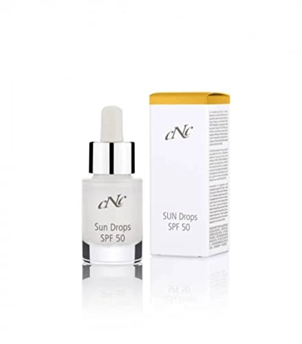 CNC cosmetic - SUN Drops - SUN, für den täglichen Lichtschutz in deiner Pflege! Leichtes, fettfreies Lichtschutzfluid mit UVA/UVB Filtern, zuverlässiger Schutz gegen vorzeitigen Hautalterung- 15ml