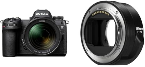 Nikon Z 6III Mirrorless Camera with 24-70mm Lens and FTZ II Adapter - Black