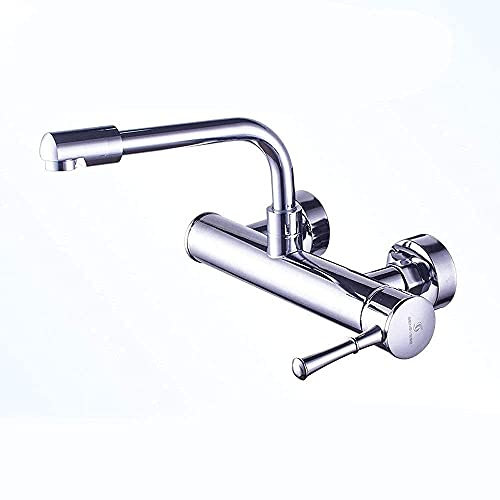 Cabezal de Ducha Grifo de Agua, Grifo Grifos de Cocina empotrados Grifo de Fregadero de Calor frío Lavabo Lavado de Piscina Grifo Giratorio Universal Plegado/B Cabezal de Ducha