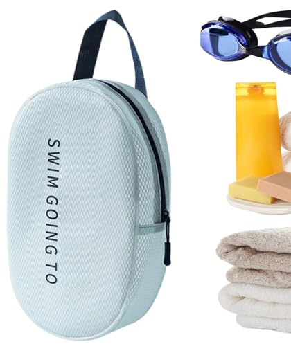 Borsa da spiaggia – Borsa cosmetica di grande capacità, borsa impermeabile | moderna borsa da spiaggia per piscina, barca, viaggi, generi alimentari, avventure all'aperto, elegante contenitore per