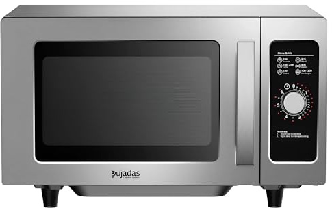 MBH - Microonde professionale INOX da 25 litri per ospitalità. Forno a microonde industriale in acciaio inox per bar e ristorante