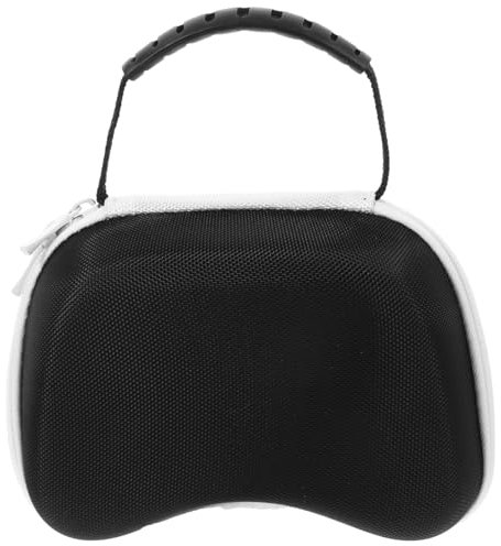 Tofficu Custodia in Eva Rigida Per Controller Di Gioco Borsa Di Trasporto Protettiva Per Controller Tasca in Rete Per Power Bank e Cavi Usb e Suddivisione Intelligente
