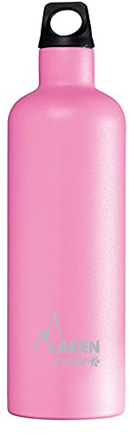 Laken Futura Botella Térmica Acero Inoxidable 18/8 y Doble Pared de Vacío, Unisex adulto, Rosa, 750 ml