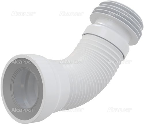 Alca WC Flexi Pan Connector For Toilet - Universal - Fits Pipe 100-120mm, WC 80-110mm by Alca Plast