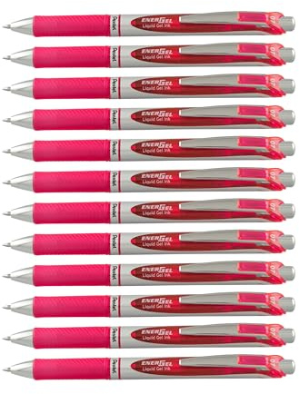 EnerGel BL77-PX 0.7 mm XM Retractable Roller Ball Gel Pen (Pack of 12)