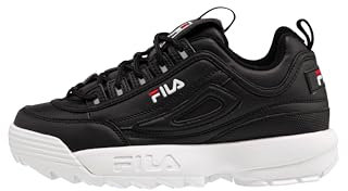 FILA Damen Disruptor wmn Sneaker, Black, 42 EU