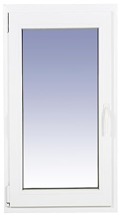 Ventanastock PVC 500x1000 Practicable Oscilobatiente Izquierda 1 hoja