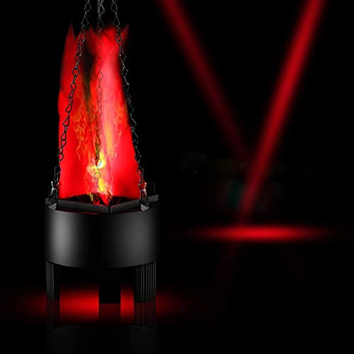MINGPINHUIUS Luz LED de llama dinámica efecto fuego luz colgante llama artificial fuego falso fogata sin base de calor centro de mesa luz para decoración de festivales, fiesta, bar, Navidad