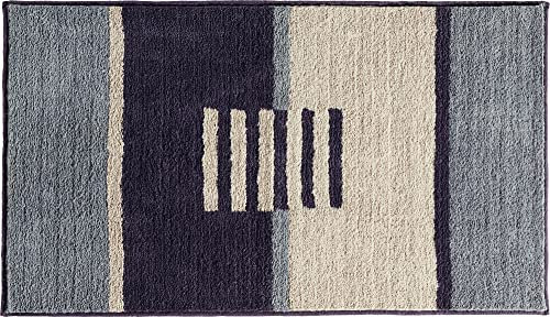 REDBEST Badematte, Badteppich, Badvorleger Houston - rutschhemmend, Flauschiger Flor, pflegeleicht, für Fußbodenheizung geeignet - Taupe Größe 70x120 cm