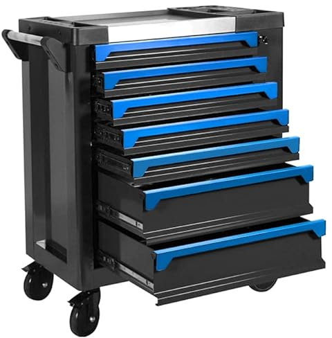 Carro de Herramientas 7 cajones con Puerta Lateral, sin Herramientas - 75805M