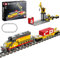 Mould King 12027 Technic Tren Modelo Bloques de construcción Ferrocarril eléctrico Pinza Bloques de App teledirigido con rieles construcción Juguete Regalo para Adultos y Adolescentes(1170 Piezas)