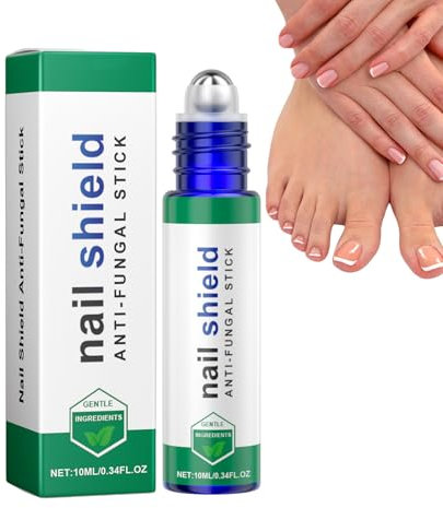 Nail Stick Roll On, 10 ml Nail Strengthener Stick, trattamento naturale ed extra forte per unghie dei piedi, efficace cura antifungina per unghie danneggiate