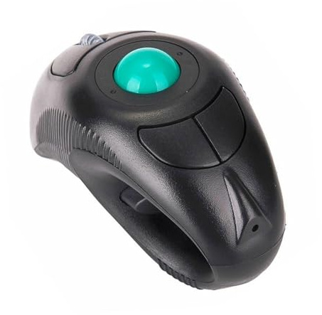 Trådlös Trackball-Mus Handhållen Mus Tumstyrd Med Usb-Port