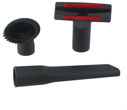 Set di utensili per aspirapolvere Shark da 35 mm con spazzola per tappezzeria, bocchetta a lancia e ugello piatto per rimuovere la polvere da divani e tende