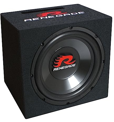 Renegade RXV1000-25cm Gehäuse-Subwoofer