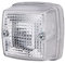 HELLA 2PF 003 014-071 Positionsleuchte - Begrenzungsleuchte - Anhänger - Wohnwagen - Halogen - 12/24V - Anbau/Schraubanschluss - ECE/ADR/GGVS - Stecker: Flachstecker - vorne links/vorne rechts