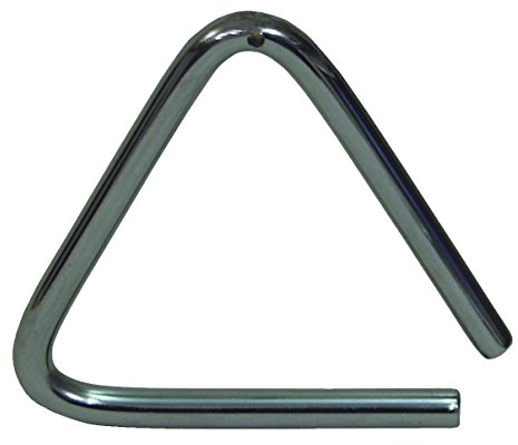 DIMAVERY Triangel 10 cm mit Klöppel | Triangel, mini