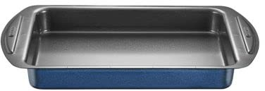 lakeland Brownie Non-Stick Traybake Tin 25cm x 20cm x 3.5cm H Makes 20 Identically-Sized Treats