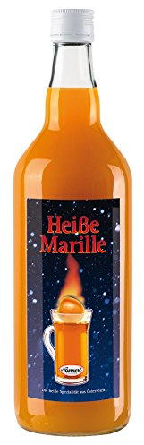 Nannerl | Heiße Marille | Konzentrat | 1 L | Klassiker aus Österreich | beliebtes Heißgetränk