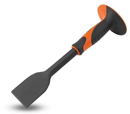 KENDO Fliesen- und Fliesenkleber Entferner -Hand Fliesenmeißel – Profi Fliesen Meißel, Hand Meißel Werkzeug - Ideal für Heimwerker und Profis