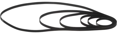 QUARKZMAN 2GT Gummi Zahnriemen Gürtel Geschlossene Schleife Gummibänder 110+158+200+300+400+610mm Länge 3D Drucker Zahnriemen Gummizahnriemen Keilriemen Antriebsriemen