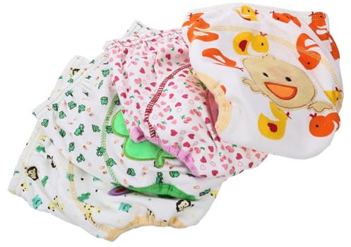 RORPOIR Lot De 6 Culottes Dentraînement Pour Bébé Fille Taille Xl Confortables Et Lavables Plusieurs styles