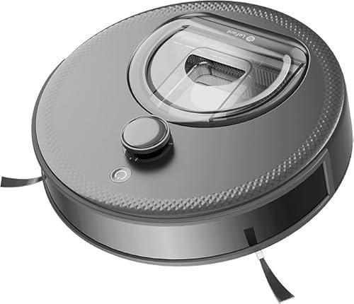 LEFANT M330 Robot Aspirador y Fregasuelos con Mapeo 3 en 1, Succión 5000 Pa, 150min, Navegación dToF, Evitación de Obstáculos PSD 190°, Alexa/App/i Watch, Ideal para Pelo de Mascotas y Alfombras, Gris