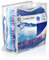 GRE CV350 - Bâche d'été pour piscines Rondes de Ø350cm de diamètre, épaisseur 180µ, Couleur Bleue
