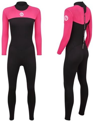 Two Bare Feet Womens Thunderclap 2.5mm Full Length Summer Neoprene Wetsuit for Surfing Swimming Diving Watersports Wetsuit