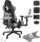 Anman Flugsimulator Stuhlhalterung Multifunktionaler Rennstuhl Kompatibel mit Airbus Stick und Drossel A10C Wippe und Drossel Multi-Szenen-Anwendungen Nicht enthalten Drosselklappen-Joystick und Pedal