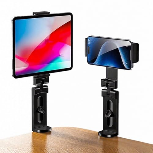 Support de tablette pour lit, réglable, rotatif à 360 °, support de téléphone portable, pour voyage, tablette, bureau, voiture