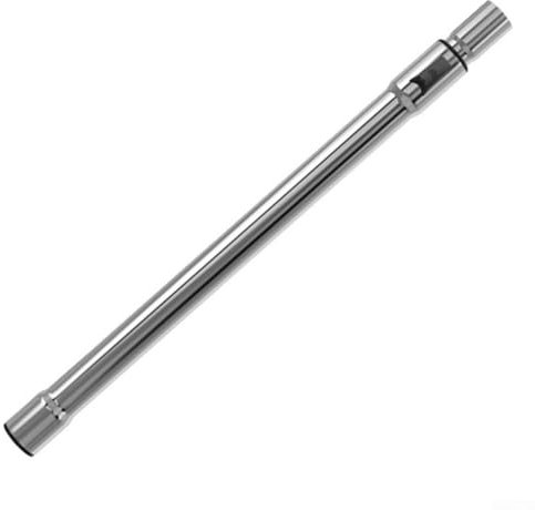 Tube télescopique universel chromé pour aspirateur de 32 mm de longueur réglable de 470 à 770 mm