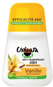 Ushuaia Ushuaïa - Déodorant bille anti-humidité anti-odeurs 48h vanille - Le roll on