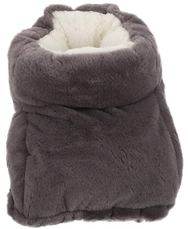 Milisten 1 Satz USB Fußwärmer Beheizbare Hausschuhe für Winter Einfache Elektrische Heizung Komfortabel und Warm für Abnehmbarem Kunstfell