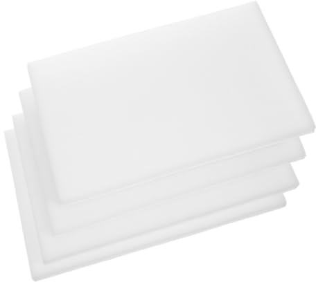 CONGARTENO 4 piezas Almohadillas de Esponja Blancas para Joyero de Insertos Protectores con Ranuras para Anillos Pendientes y Broches Organizador Versátil para Caja de Joyas