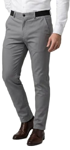 MEIION MorphoFit Stretch Pants Pantalon Homme Performance Slim Fit Stretch - Chino Chic et Confortable pour Business et Loisirs - Pantalon en Tissu Flexible et Infroissable