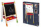 Janod Kids Wooden Double Sided Easel ‘Splash’ - Dynamic, Height Adjustable - Magnetic Whiteboard + Chalk Board - Including 13 Accessories - From 3 Years Old, J09611