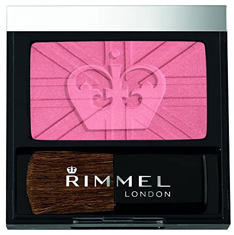 Rimmel London Lasting Finish Soft Colour Blush With Brush - 120 Pink Rose