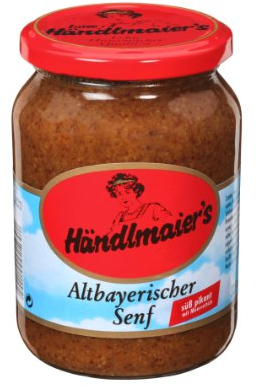 Händlmaier's Altbayerischer Senf Glas, 12er Pack (12 x 335 ml)