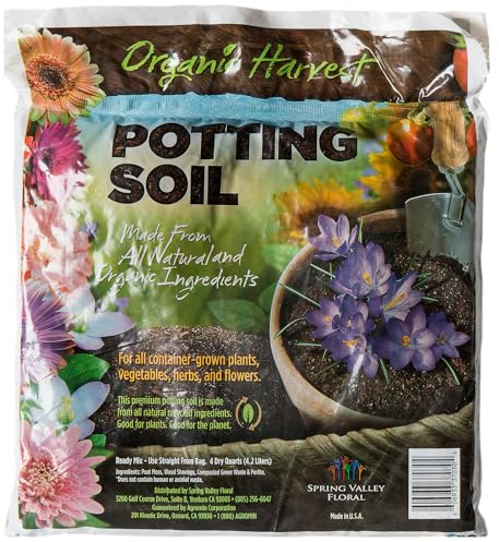 SuperMoss 01999 Agromin Organic Recycled Green Material Potting Mix, 4 Quart, Natural