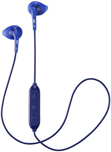 JVC HA-EN10BT-E Écouteurs Intra-Auriculaires Gumy Sports Bluetooth sans Fil - Bleu