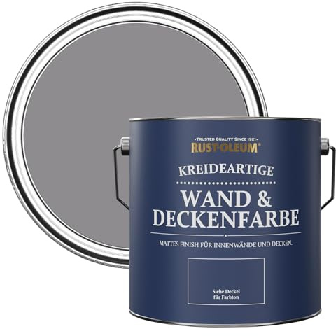 Rust-Oleum Purple Matt Emulsion Wall Paint - Iris 2.5L