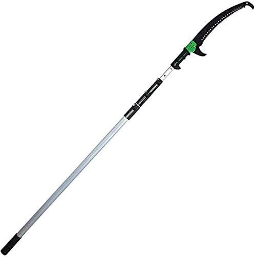 Telescopic Pole Saw, Retractable Pruning Saw 3.5M Garden Folding Woodworking Saw, Adjustable High-Altitude Branch and Leaf Trimmer is Easy to Install and Use