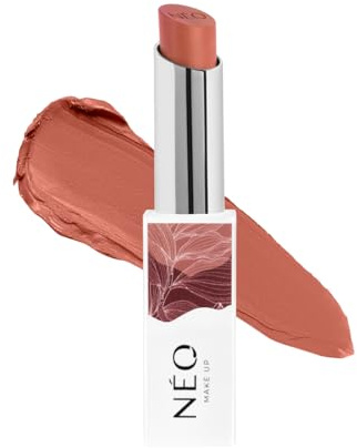 NEO MAKE UP Lippenstift 3,5 g - Nude - 06 SWEET CARAMEL MORNING - Make Up - Schminke - Lipstick - Lippenstifte - Schminken - Langanhaltender Lippenstift