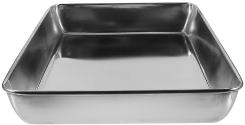 Toddmomy Bain pour Oiseaux pour Nettoyage du Plumage en Acier Inoxydable Argenté, Récipient Réutilisable Accessoire Pratique pour Pigeons et Perroquets en Cage