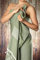 Happy Towels Hamamtuch | Badetuch | Saunatuch | Extra Lang & Weich Gewebt | 210 cm x 95 cm | 60% Tencel™ Lyocell und 40% Baumwolle | Fairtrade (Olivgrün und Weiß, 1)