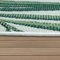 Paco Home In- & Outdoor Teppich Balkon Terrasse Küchenteppich Gartenteppich Modern, Grösse:150 cm Quadrat, Farbe:Grün 5