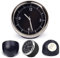 R27CS Auto Armaturenbrett Mini Uhr – Runde Analoge Quarz-Uhr für Auto, SUV und MPV, Aufklebbar, Mini Fahrzeug Innenraum Uhr für Dashboard