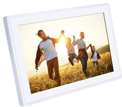 Rollei Smart Frame WiFi 100 bianco Cornice digitale da 10.1 pollici con funzione WiFi per riprodurre foto e video con audio